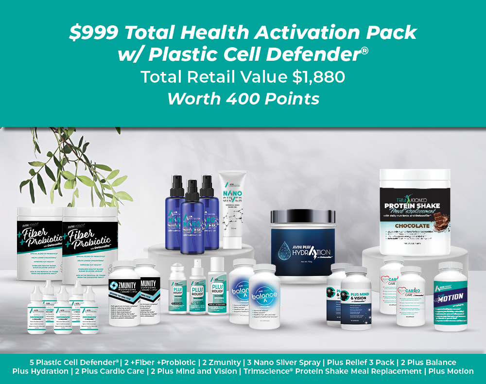 Total Health $999 Paquete de Activación - Plastic Cell Defender
