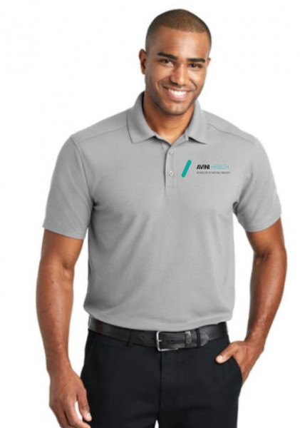 Avini Men's Polo - Gusty Gray