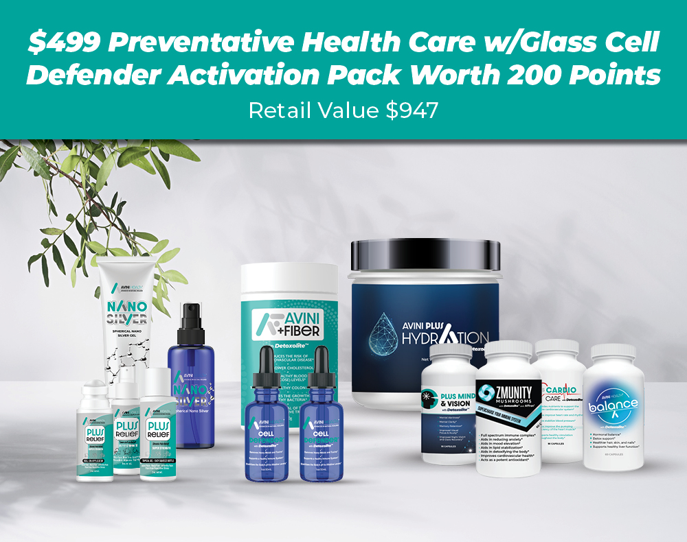 Preventative Health Care $499 Activation Pack - Glass Cell Defender