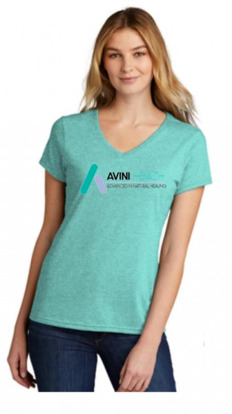  Avini Women's Tri-Blend Tee - Teal