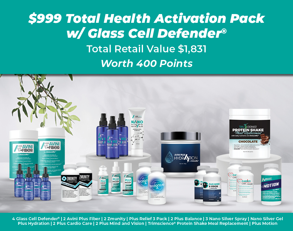 Total Health $999 Activation Pack - Glass Cell Defender