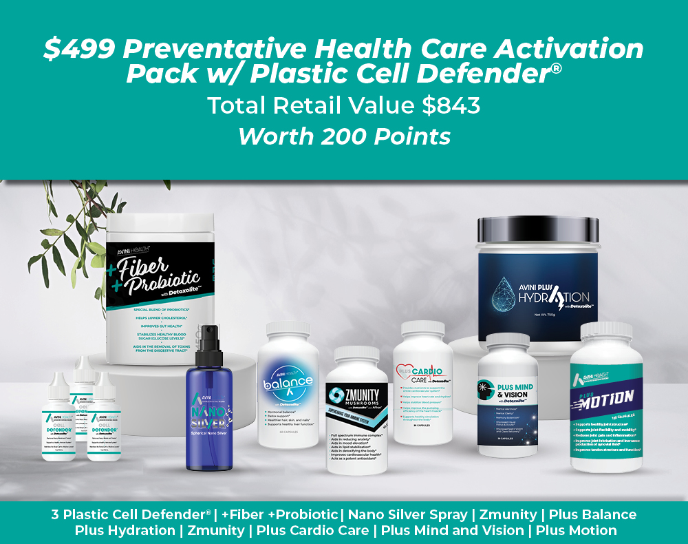 Preventative Health Care $499 Paquete de Activación - Plastic Cell Defender