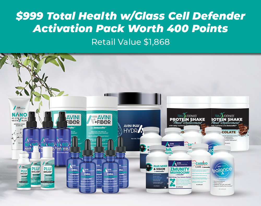 Total Health $999 Activation Pack - Glass Cell Defender