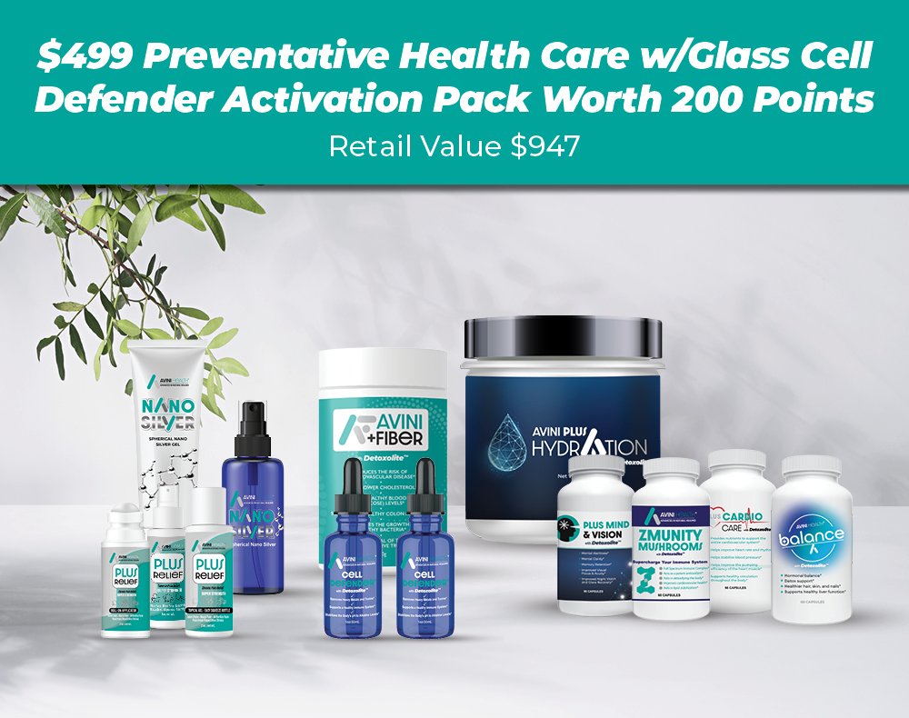 Preventative Health Care $499 Activation Pack - Glass Cell Defender