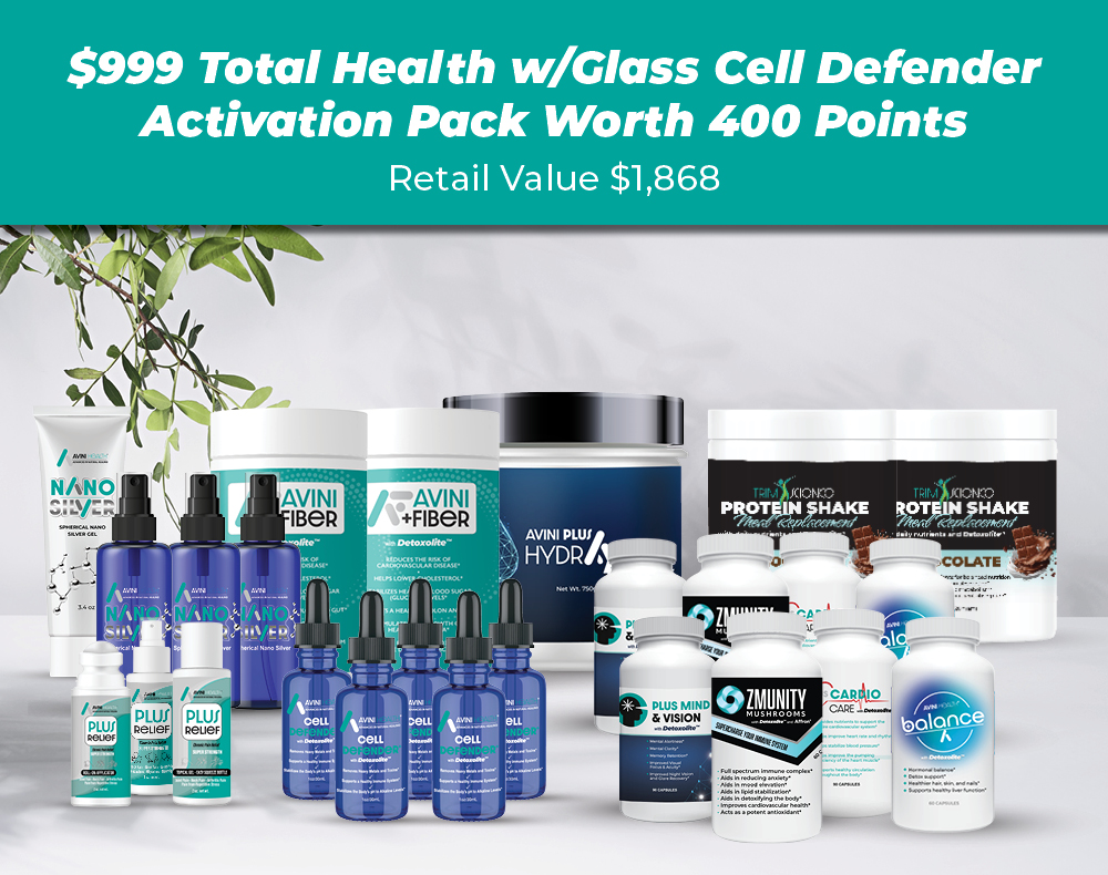Total Health $999 Activation Pack - Glass Cell Defender