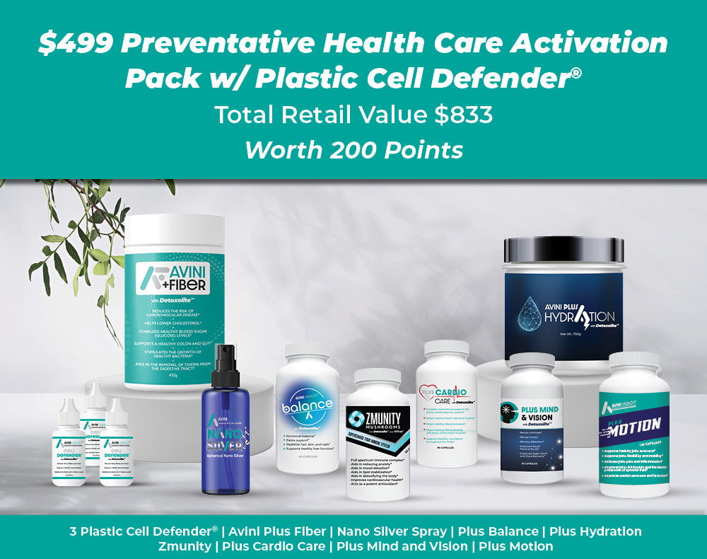 Preventative Health Care $499 Activation Pack - Plastic Cell Defender