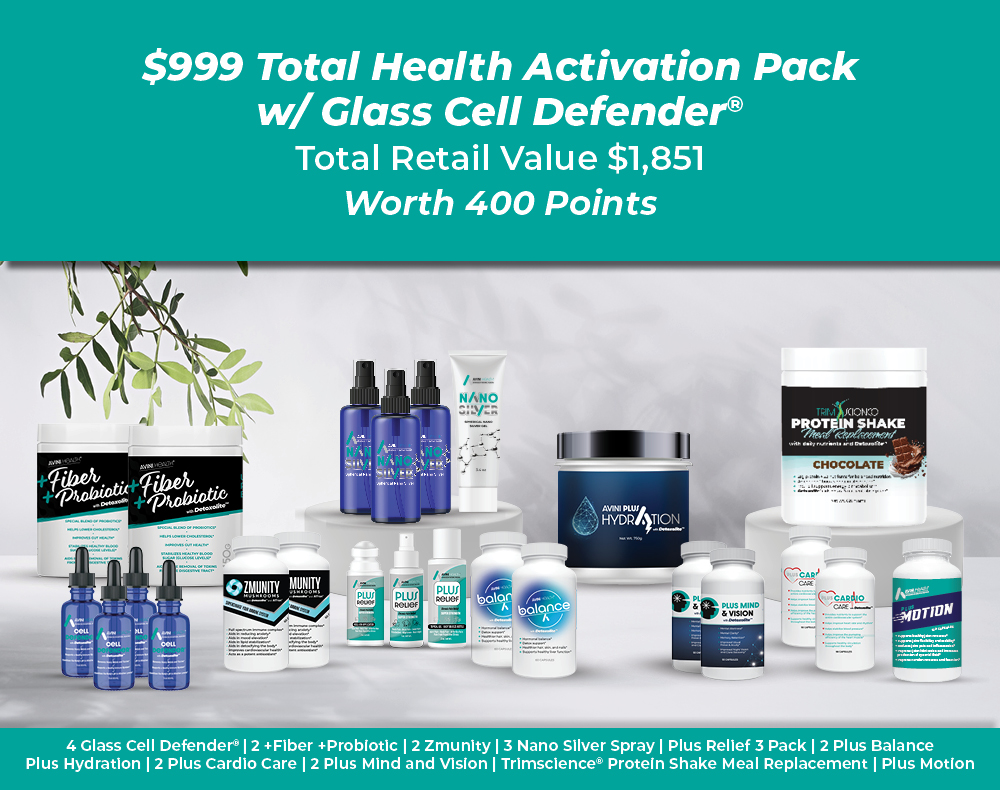 Total Health $999 Paquete de Activación - Glass Cell Defender